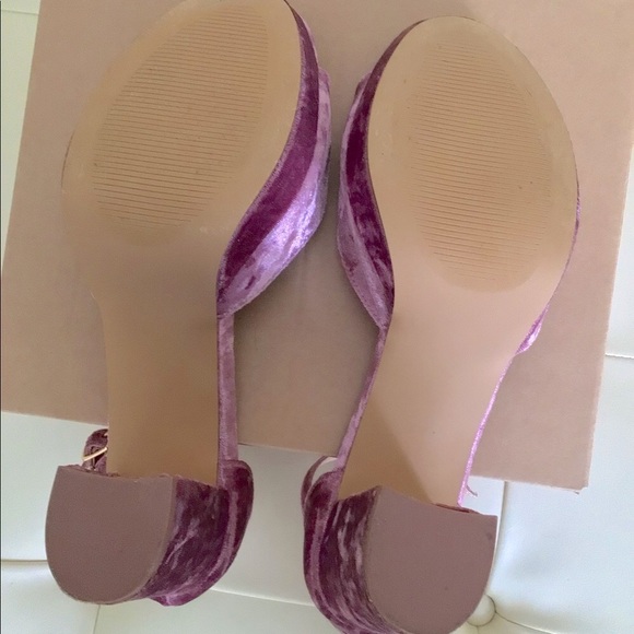 Lulus crush velvet platform sandals - Picture 3 of 5